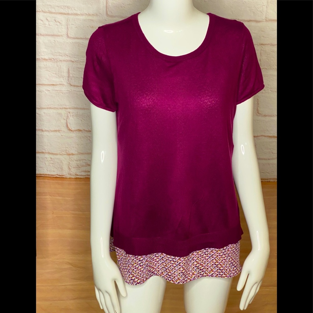 Ann Taylor woman Blouse size L